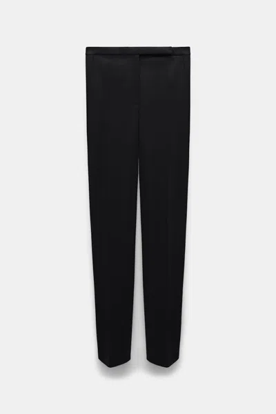 Dorothee Schumacher Casual Pants In Punto Milano In Black