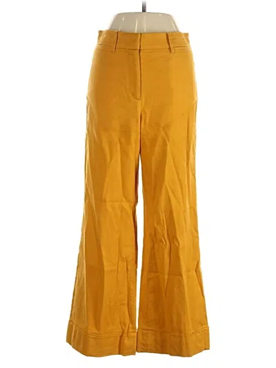 Pre-owned Dorothee Schumacher Casual Pants In Yellow