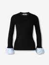 Dorothee Schumacher Chic Knit Sweater In Black
