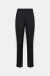 Dorothee Schumacher Emotional Essence Pressed-crease Tailored Trousers In Black