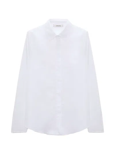 Dorothee Schumacher Collared Shirt Blouse In White