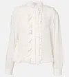 Dorothee Schumacher Cool Stripe Blouse In White