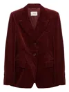 Dorothee Schumacher Corduroy Peak-lapels Blazer In Brown