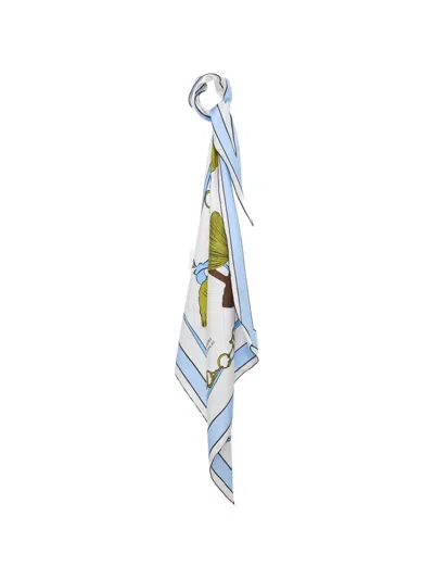 Dorothee Schumacher Cosmic Funghi Scarf In White