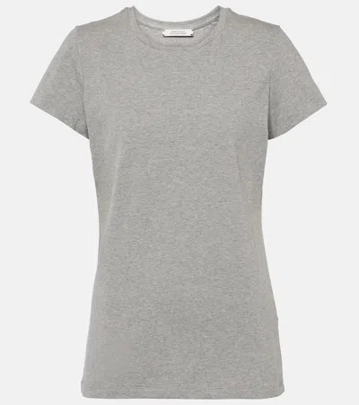 Dorothee Schumacher Classic Cotton-jersey T-shirt In Grey