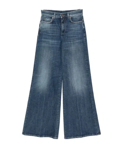 DOROTHEE SCHUMACHER COTTON WIDE-LEG JEANS