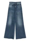 Dorothee Schumacher Cotton Wide-leg Jeans In Blue