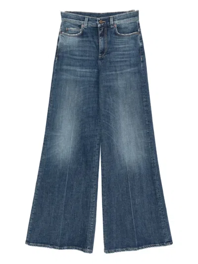 Dorothee Schumacher Cotton Wide-leg Jeans In Blue