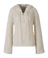 Dorothee Schumacher Cotton Crochet Sweater In White