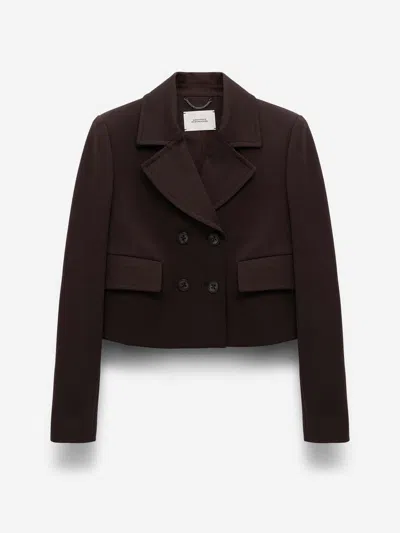 DOROTHEE SCHUMACHER DOROTHEE SCHUMACHER CROPPED CROSSED BLAZER