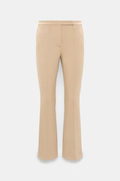 Dorothee Schumacher Cropped Flared Pants In Punto Milano