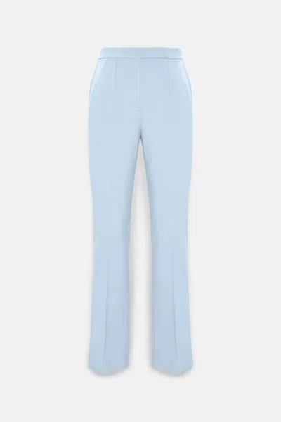 Dorothee Schumacher Cropped Flares In Punto Milano In Blue