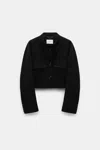 Dorothee Schumacher Pocketed Cropped Jacket