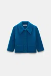 Dorothee Schumacher Cropped Merino-cashmere Knit Jacket