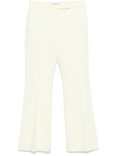 Dorothee Schumacher Cropped Trousers In Yellow