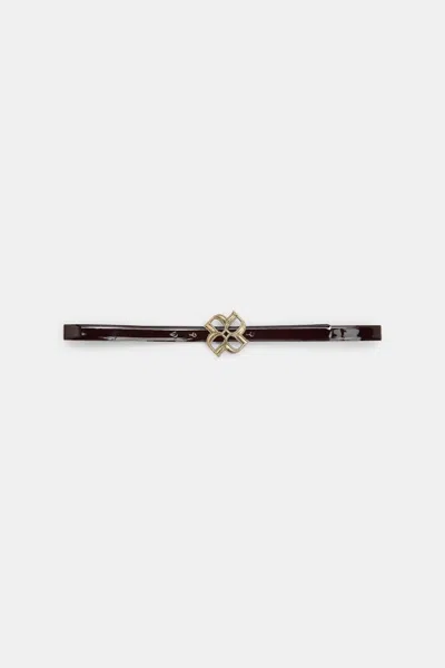 Dorothee Schumacher D-rose Buckle Belt In Brown