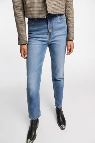 Dorothee Schumacher Denim Love Jeans In Cozy Blue In Black