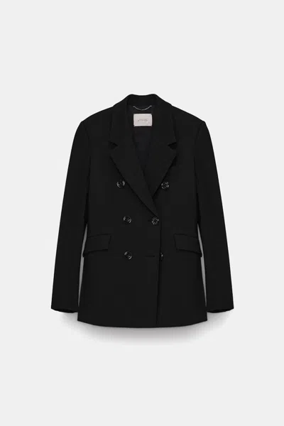 Dorothee Schumacher Doppelreihiger Blazer Aus Punto Milano In Multi