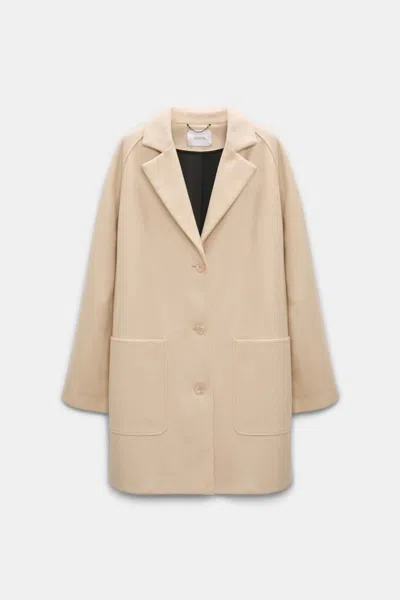 Dorothee Schumacher Double Bonded Coat In Neutral