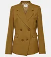 Dorothee Schumacher Double-breasted Blazer In Green