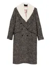 Dorothee Schumacher Double-breasted Coat In Gray