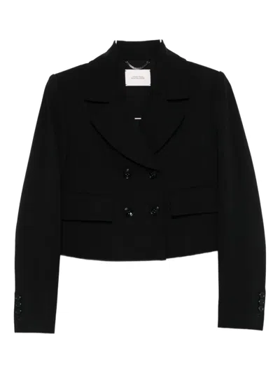 Dorothee Schumacher Double-breasted Jacket In Black