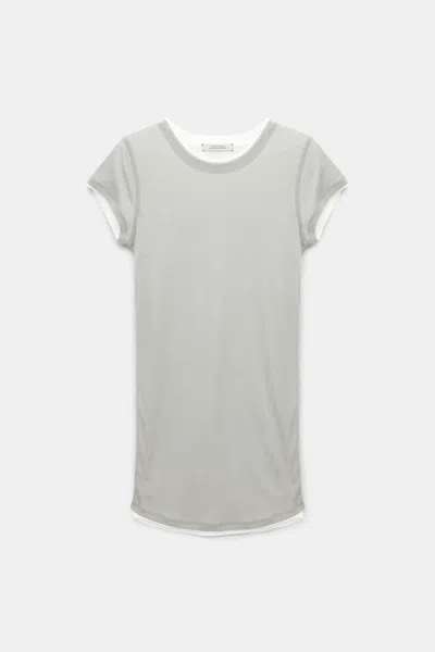 Dorothee Schumacher Double Layer T-shirt In Green