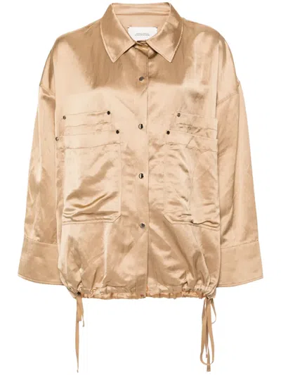 Dorothee Schumacher Hemdjacke Mit Kordelzug In Beige