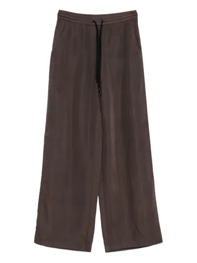 Dorothee Schumacher Elasticated-waist Trousers In Brown