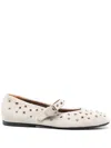 Dorothee Schumacher Embellished Ballerinas In Neutrals
