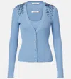 Dorothee Schumacher Embellished Cardigan And Tank Top Set