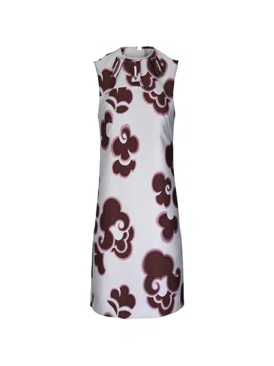Dorothee Schumacher Embellished Floral Dress In White