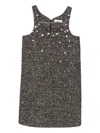 Dorothee Schumacher Embellished A-line Dress In Gray