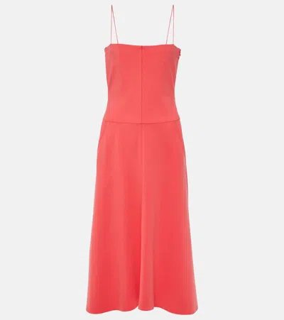 Dorothee Schumacher Emotional Essence Corset Dress In  Medium Coral