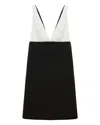 Dorothee Schumacher Emotional Essence Bow-detail Sequined Minidress In Black