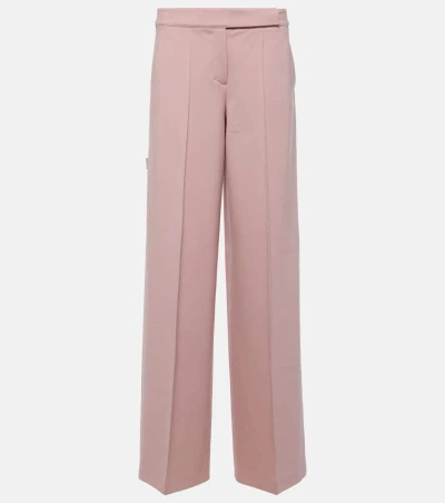 Dorothee Schumacher Emotional Essence High-rise Wide-leg Trousers In  Light Rose