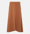 DOROTHEE SCHUMACHER EMOTIONAL ESSENCE JERSEY MIDI SKIRT