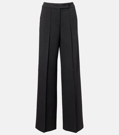 Dorothee Schumacher Emotional Essence Jersey Wide-leg Pants In Gray