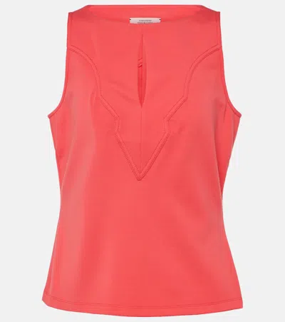 Dorothee Schumacher Emotional Essence Keyhole Top In Orange