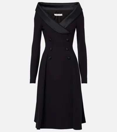 Dorothee Schumacher Emotional Essence Off-shoulder Maxi Dress In Black