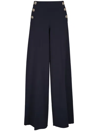 Dorothee Schumacher Emotional Essence Palazzo Pants In Blue