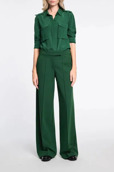 Dorothee Schumacher Emotional Essence Pants In Gras Green