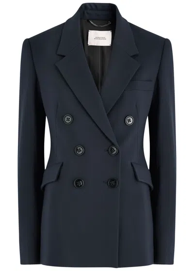 Dorothee Schumacher Emotional Essence Stretch-jersey Blazer In Navy