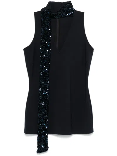 Dorothee Schumacher Emotional Essence Tank Top In Blue