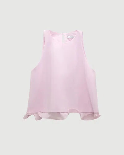 Dorothee Schumacher Emotional Essence Sleveless Top In Pink