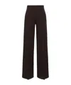 Dorothee Schumacher Emotional Essence Wide-leg Pants In Brown