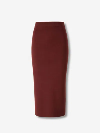 Dorothee Schumacher Essential Ease Knit Skirt In Brown