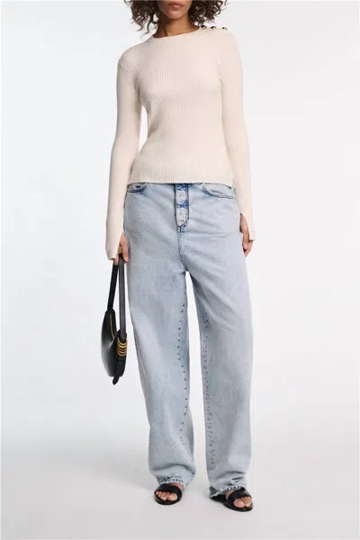 Dorothee Schumacher Essential Pullover Sweater In White