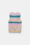 Dorothee Schumacher Extra Soft Cashmere Stripe Shell