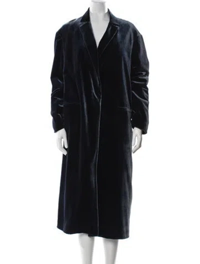 Pre-owned Dorothee Schumacher Faux Fur Coat In Purple